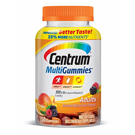센트룸  멀티비타민 성인 150구미 (해외) (1개)