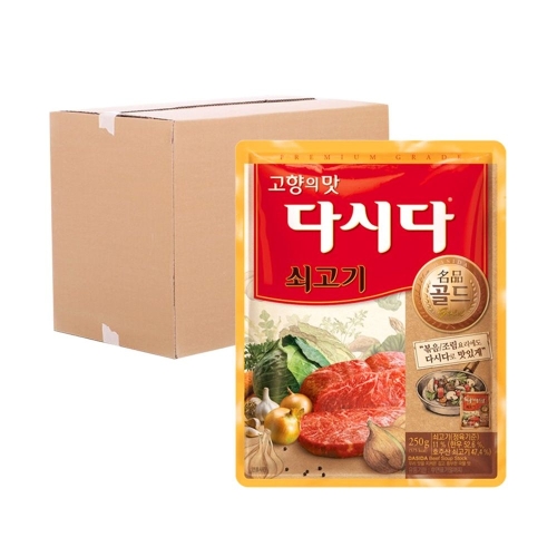 CJ제일제당 백설 다시다 명품 골드 쇠고기 250g (20개)