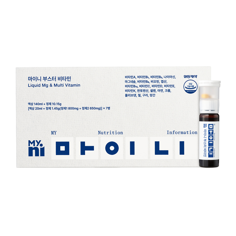 일동제약 마이니 부스터 비타민 7병 (4개)