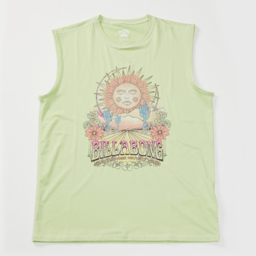 빌라봉 여성 SUNBEAM MUSCLE 슬리브리스 래쉬가드 WF11RE090SGR