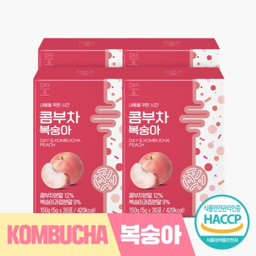 카페앤티  참앤들황토농원 데이앤 콤부차 모로오렌지 5g 30개입