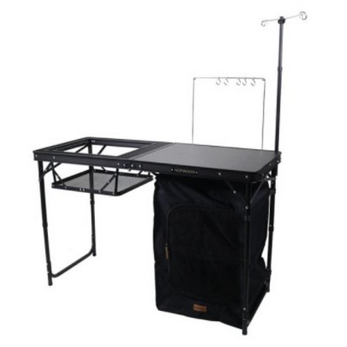 노마드 더 블랙 아이언 메쉬 캐비넷 쉘프_이미지