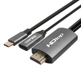 탑라인에이치디 HDTOP HT-3<b>C</b>019 <b>C</b> <b>to</b> <b>HDMI</b> 미러링 케이블