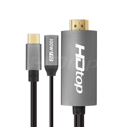 ž���ο���ġ�� HDTOP HT-3C019 C to HDMI �̷��� ���̺�