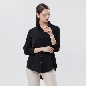 이래컴퍼니 페이지플린 솔리드언발카라블라우스_P3ABL020C