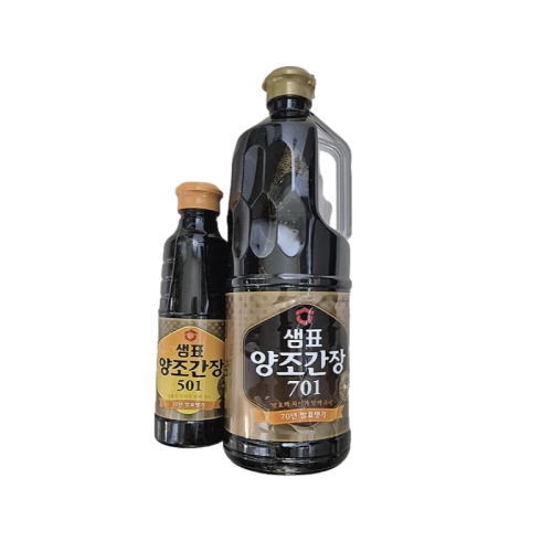 샘표식품 샘표 양조간장 501 1.7L + 맛간장 500ml (1개)