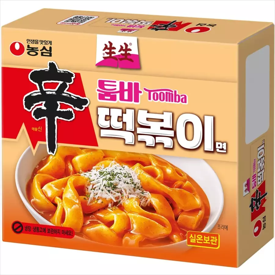 농심 생생 신툼바떡볶이면 252g (20개)_이미지
