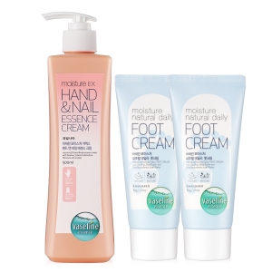 핸드앤네일 핸드크림 500ml+풋크림 60ml 2개