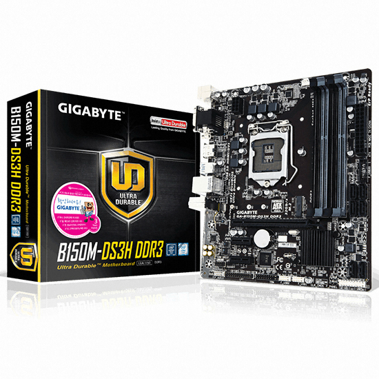 GA-B150M-DS3H DDR3 듀러블에디션 제이씨현