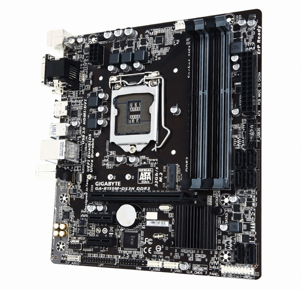 GIGABYTE GA-B150M-DS3H DDR3 �෯������� ���̾���