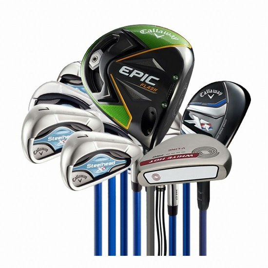 캘러웨이 에픽 플래시 여성용 풀세트 (10개 카본 골프백세트 정품)
