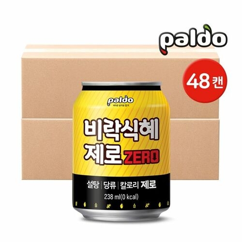 팔도 비락식혜 제로 238ml (48개)