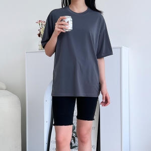 아이우먼 찰랑찰랑쿨감무지반팔티 DKJ971M404 빅사이즈_이미지