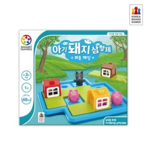 코리아보드게임즈 아기돼지 삼형제 퍼즐게임_이미지