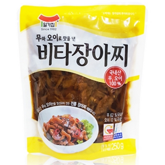 일미농수산 일가집 비타 장아찌 250g이미지입니다. 누르면 해당 게시물로 새창이동합니다.