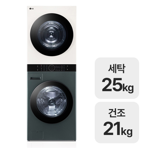 LG전자 트롬 오브제컬렉션 워시타워 W21GEH_이미지