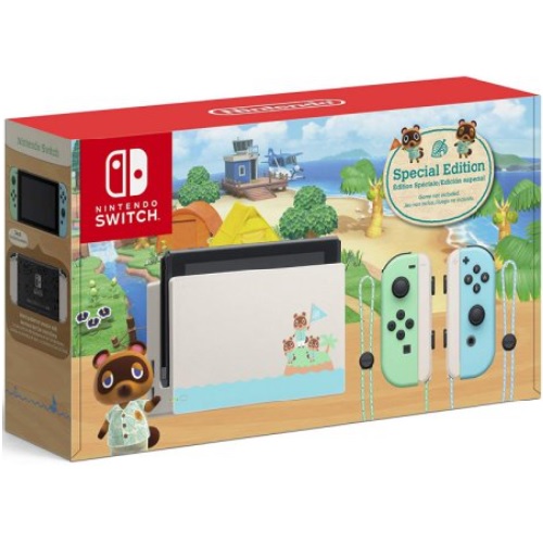 Nintendo 닌텐도 스위치 모여봐요 동물의 숲 에디션 (해외구매)