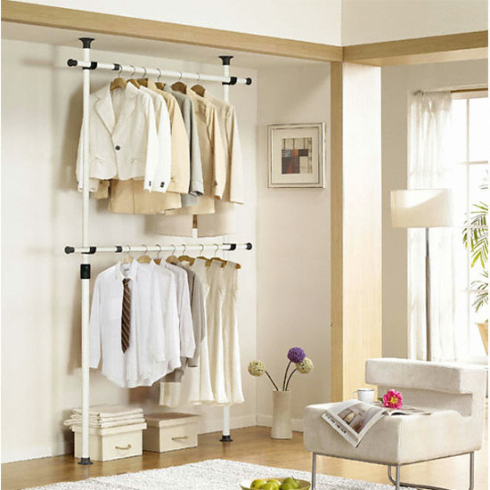 왕자행거 2단 너비조절 기획행거 32mm이미지입니다. 누르면 해당 게시물로 새창이동합니다.