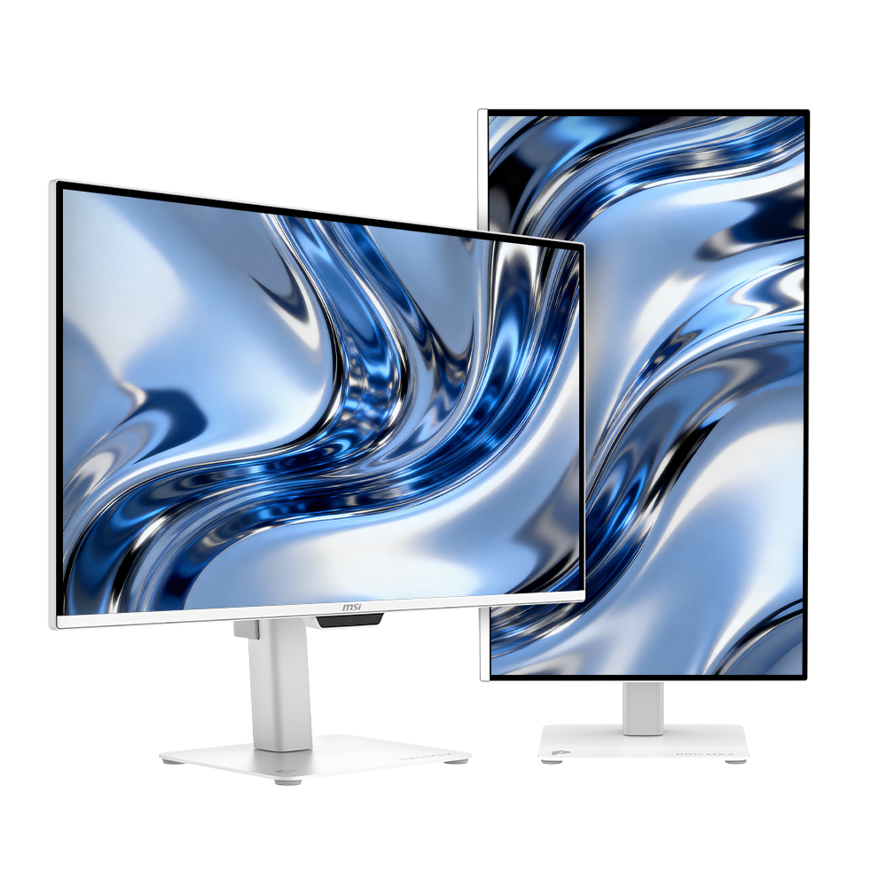 MSI PRO MAX 271UPXW12G QD-OLED 4K 120 화이트_이미지