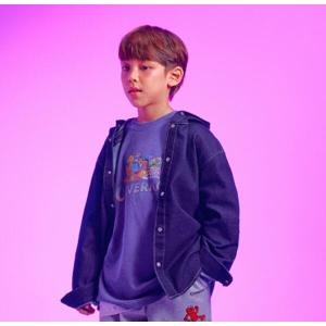 차일디 커버낫키즈 남여공용 세서미스트리트x웨스턴쿠키몬스터데님셔츠 CK2507SH24 IN