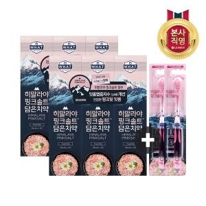 LG생활건강 페리오 히말라야 핑크솔트 플로럴 100g x 6개 + 핑크솔트 칫솔 x 2개