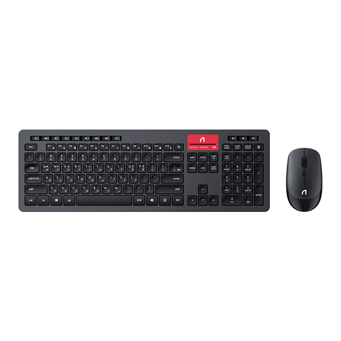 앱코 WKM900 무소음 무선 키보드 마우스 세트