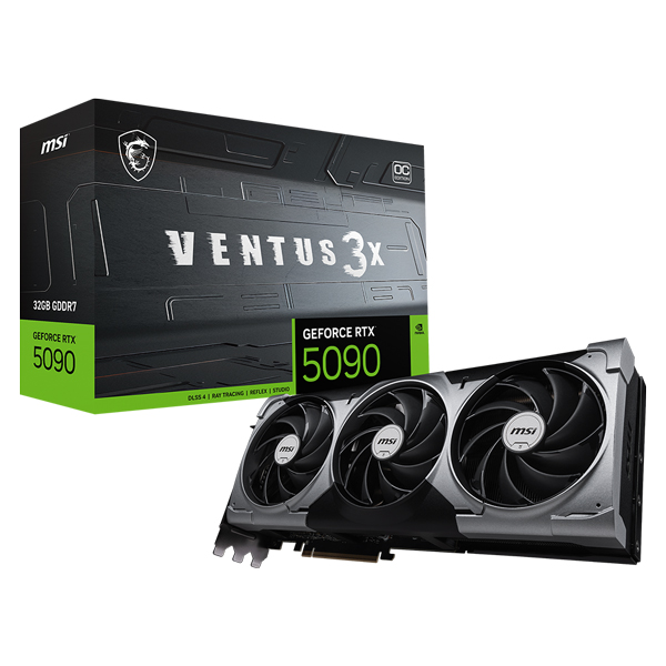 MSI 지포스 RTX 5090 벤투스 3X OC D7 32GB이미지입니다. 누르면 해당 게시물로 새창이동합니다.