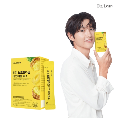닥터린 리얼 브로멜라인 파인애플 효소 3g 30포이미지입니다. 누르면 해당 게시물로 새창이동합니다.