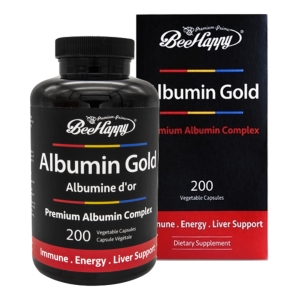 [불명] 비해피 알부민 골드 200캡슐 (1개)_이미지