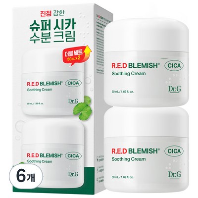 닥터지 레드 블레미쉬 시카 수딩 크림 50ml (6개)_이미지