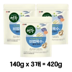 샘표식품 샘표 연두링 멸치디포리 140g(4gx35입) (3개)