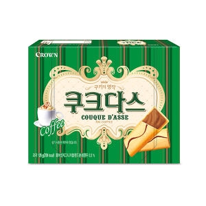 크라운제과 쿠크다스비엔나커피 128g_이미지