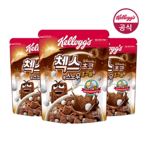 시리얼 오곡 첵스초코 스노우초코볼 420g x 3개