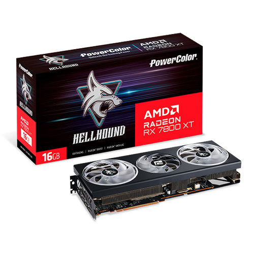 PowerColor 라데온 RX 7800 XT Hellhound D6 16GB