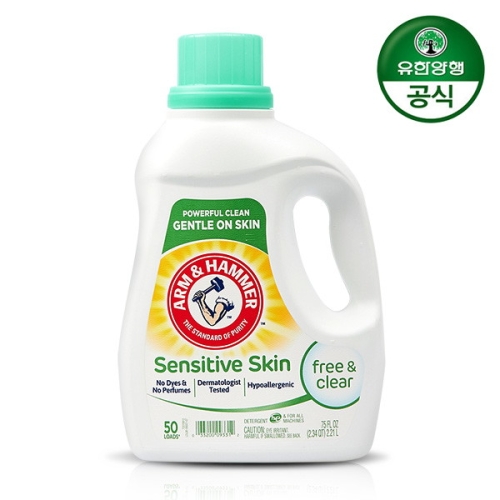 처치&드와이트 암앤해머 퍼퓸앤다이프리 센서티브스킨 2.21L (1개)