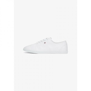 타미힐피거 에센셜 플래그 엠브로이더리 트레이너 화이트 511678