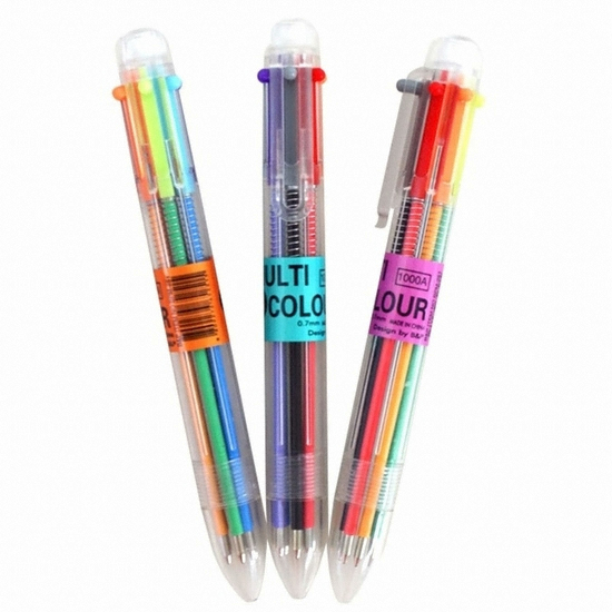 스마트멀티컬러6색볼펜/6색볼펜/칼라볼펜