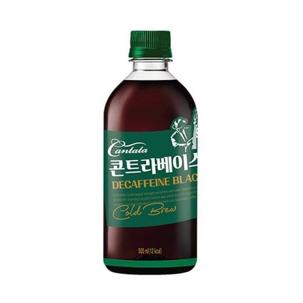 칸타타 콘트라베이스 디카페인블랙 500ml 6개 S50840842
