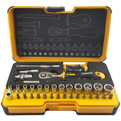 ��� 1/4��ġ ���Ϻ�Ʈ ��Ʈ R-GO XL (36pcs)