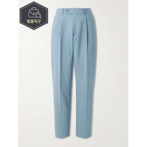 폴스미스 폴 스미스 테이퍼드 플리트 스트레치울 수트 트라우저 B0081789716