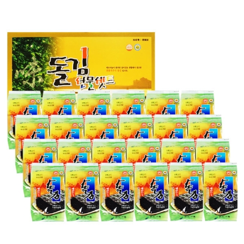 맛있는 프리미엄 홍도 돌김 선물세트 2호