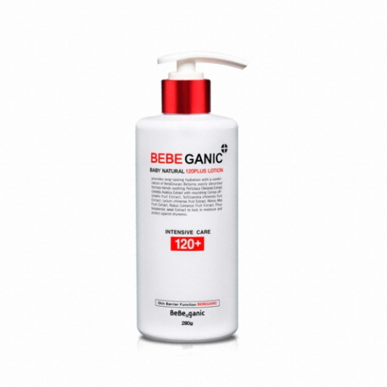 베베가닉 베이비 내추럴 120 플러스 로션 280ml (1개)_이미지