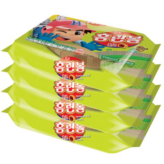 홈런볼 초코 4번들 164g