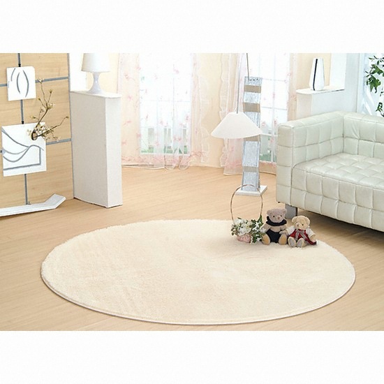 아르페지오 르헤브 롱파일 원형 카페트 (145x145cm)_이미지