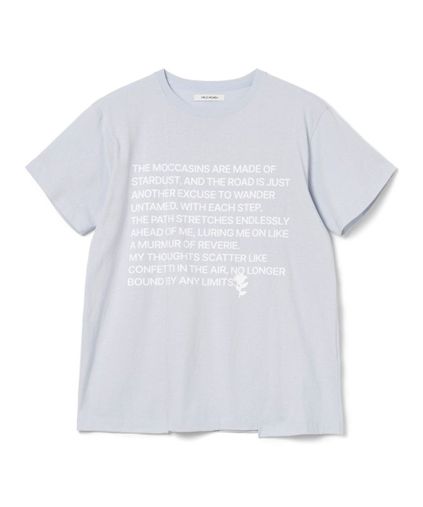 아카이브 밀로 MILLO WOMEN 심 라인 티셔츠 스카이 블루 MW189SKB 2167577 ONE SIZE