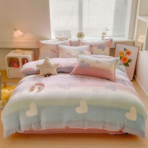 모네 겨울 이불커버