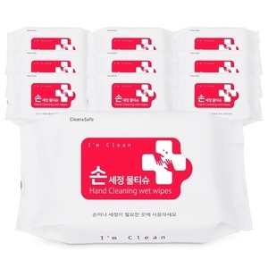 엠보싱 손세정티슈 리필형 20매