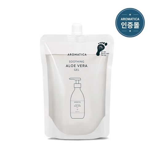 아로마티카 수딩 알로에 베라 젤 500ml (리필1개)_이미지