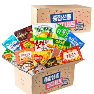 학급간식 과자 박스 군것질 선물 세트 1161359