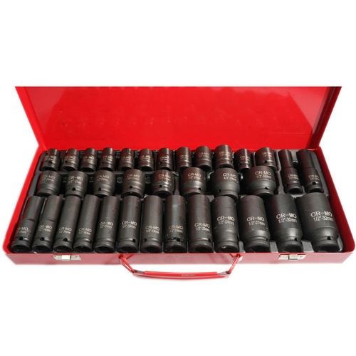 호현산업 1/2인치 롱복스 세트 (5pcs)_이미지